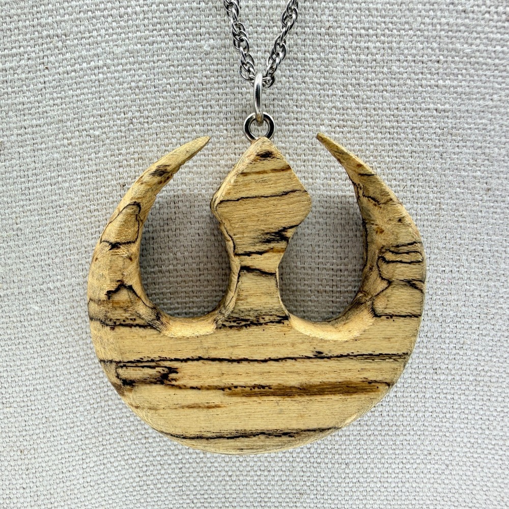 Vintage Handcrafted Rebel Alliance Necklace - Star Wars Fan Jewelry